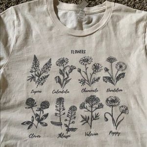 flower tshirt